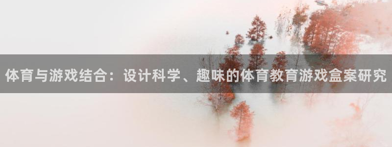 so米体育app下载官方最新版本：体育与游戏结合：设计科学、趣味的体育教育游戏盒案研究